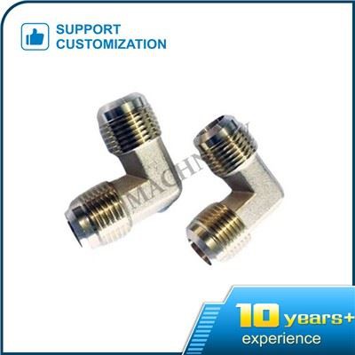 Coude évasé en laiton